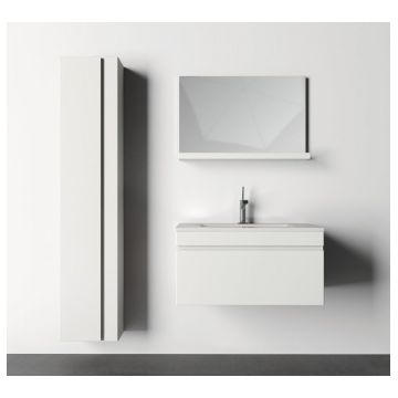 Baza lavoar Dalet Line 80 alb 79 x 49 x 40 cm Baza lavoar Dalet Line 80 alb 79 x 49 x 40 cm