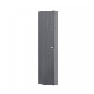 Dulap Oristo Siena inalt suspendat 40x17xH160 cm 1 usa SoftClose gri mat