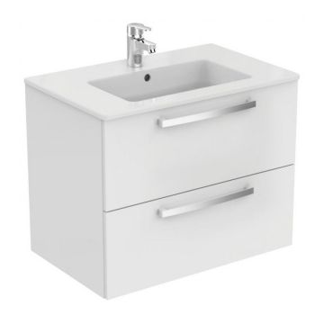 Mobilier suspendat Ideal Standard Tempo 70 x 44 x 55 cm alb lucios