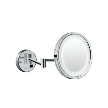 Oglinda cosmetica Hansgrohe Logis Universal cu lupa si led