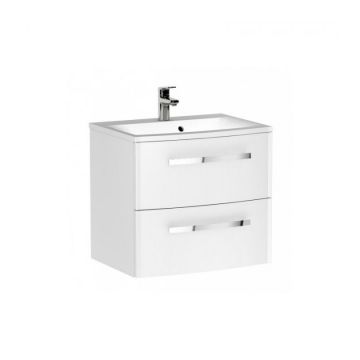 Set PROMO mobilier cu lavoar Oristo Wave 60 x 45 x 53 cm alb lucios Set PROMO mobilier cu lavoar Oristo Wave 60 x 45 x 53 cm alb lucios