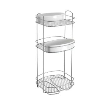 region Weave forgetful Suport cu 3 nivele pentru baie Metaltex, înălțime 65 cm - MobilierBai.ro