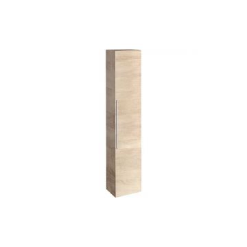 Dulap baie suspendat stejar natural Geberit Icon 1 usa 36 cm