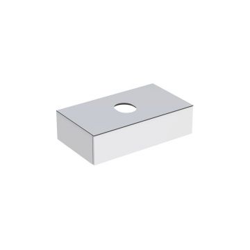 Dulap baza pentru lavoar pe blat Geberit Variform alb 1 sertar 90 cm