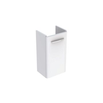 Dulap baza pentru lavoar suspendat Geberit Selnova Square alb 1 usa 36 cm