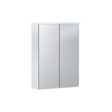 Dulap cu oglinda suspendat Geberit Option Basic alb mat 50 cm