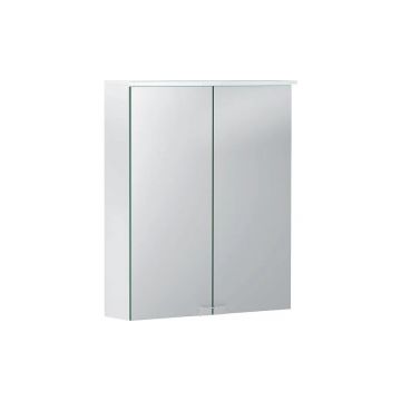 Dulap cu oglinda suspendat Geberit Option Basic alb mat 56 cm