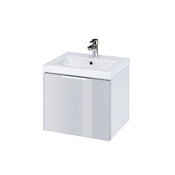 Dulap suspendat pentru lavoar Cersanit Stillo mdf gri 50 cm Dulap suspendat pentru lavoar Cersanit Stillo mdf gri 50 cm