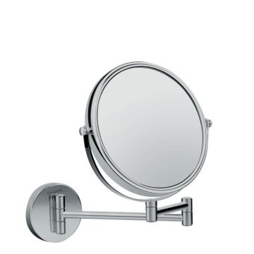 Oglinda cosmetica cu brat Hansgrohe Logis Universal x3 18cm
