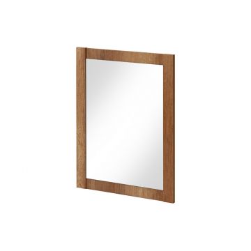 Oglinda pentru baie, l60xH80 cm, Classic Oak