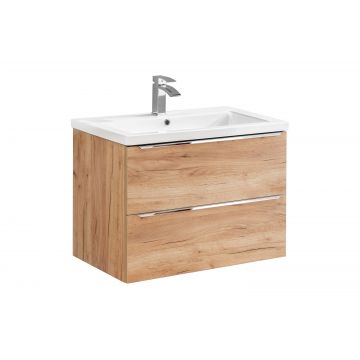 Set masca si lavoar 80 cm / 81 cm, Capri Oak