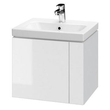 Dulap baie suspendat Cersanit Colour 50 pentru lavoar, alb, montat