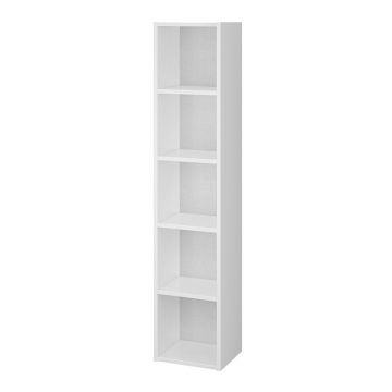 Dulap baie suspendat Cersanit Crea, 140 cm, alb, montat