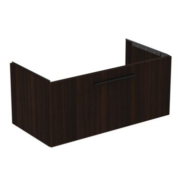 Dulap baza Ideal Standard i.Life B cu 1 sertar 100x50.5x44cm stejar cafea