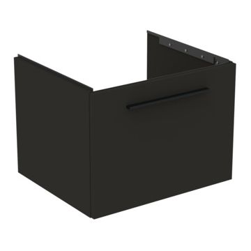 Dulap baza Ideal Standard i.Life B cu 1 sertar 60x50.5x44cm gri carbon mat