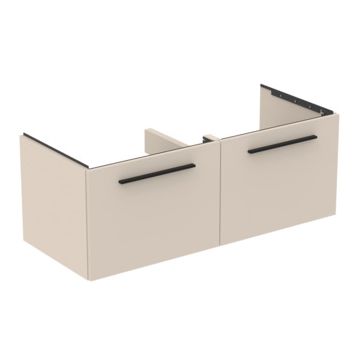 Dulap baza Ideal Standard i.Life B cu 2 sertare 120x50.5x44cm bej mat