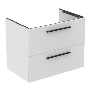 Dulap baza Ideal Standard i.Life B cu 2 sertare 80x50.5x63cm alb mat