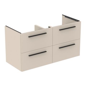 Dulap baza Ideal Standard i.Life B cu 4 sertare 120x50.5x63cm bej mat