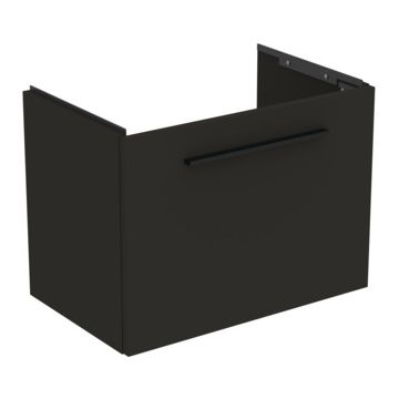 Dulap baza suspendat Ideal Standard i.life S cu un sertar 60cm gri carbon mat