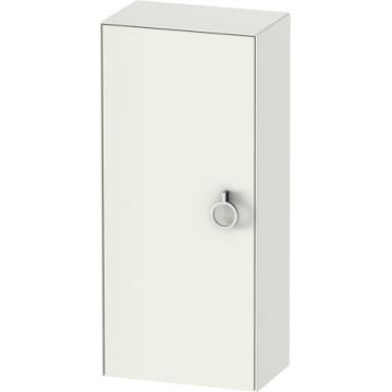 Dulap suspendat Duravit White Tulip cu o usa 80x40x24cm alb satinat mat lacuit