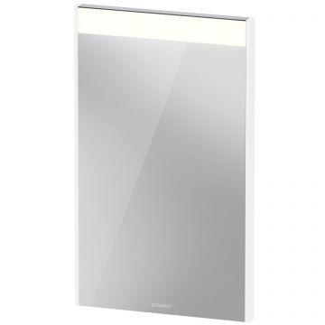 Oglinda cu iluminare LED Duravit Brioso 42x70cm 6W IP44 alb mat