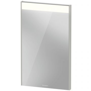 Oglinda cu iluminare LED Duravit Brioso 42x70cm 6W IP44 gri beton