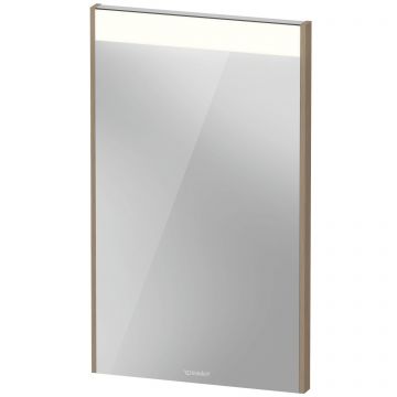 Oglinda cu iluminare LED Duravit Brioso 42x70cm 6W IP44 stejar terra