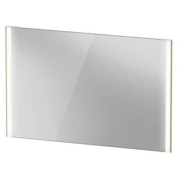 Oglinda cu iluminare LED Duravit XViu 122x80cm senzor IP44 sampanie mat