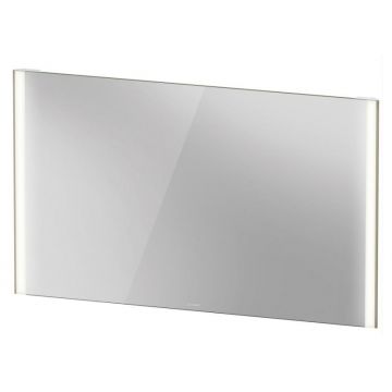 Oglinda cu iluminare LED Duravit XViu 132x80cm senzor IP44 sampanie mat