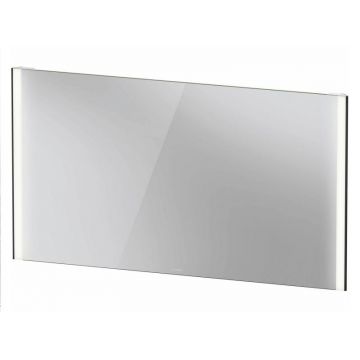 Oglinda cu iluminare LED Duravit XViu 142x80cm senzor IP44 negru mat