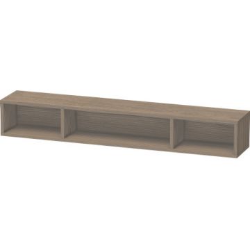 Polita suspendata Duravit L-Cube Shelf 80cm stejar terra