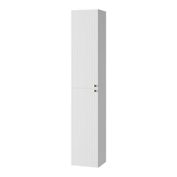 Dulap de baie alb suspendat 30x160 cm Asti – STOLKAR