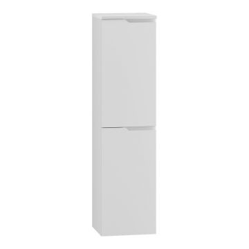 Dulap de baie alb suspendat 35x137 cm Nicea – STOLKAR