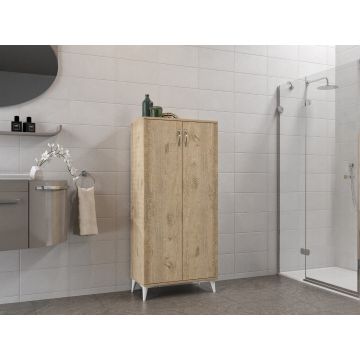 DULAP DE BAIE Alboran - Oak, Stejar, 37x153x70 cm