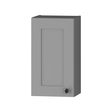 Dulap de baie gri suspendat 30x58 cm Senja – STOLKAR