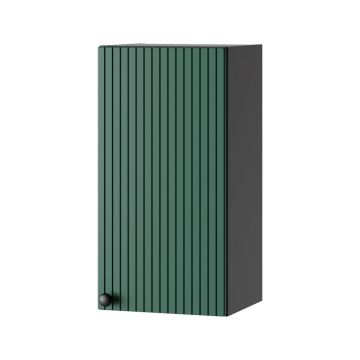 Dulap de baie verde/gri antracit suspendat 30x58 cm Asti – STOLKAR