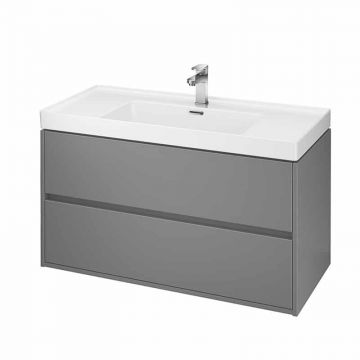 Mobilier suspendat Cersanit Crea 100 cm Gri
