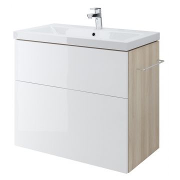 Mobilier suspendat Cersanit Smart 80 cm Alb