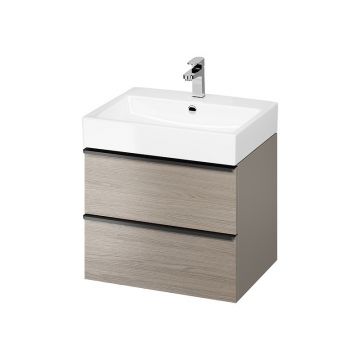 Mobilier suspendat Cersanit Virgo 60 cm Stejar Gri