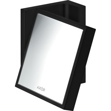 Oglinda cosmetica Hansgrohe Axor Universal 1.7x de perete negru mat