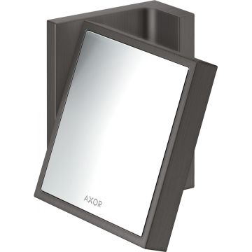 Oglinda cosmetica Hansgrohe Axor Universal 1.7x de perete negru periat