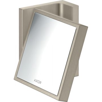 Oglinda cosmetica Hansgrohe Axor Universal 1.7x de perete nichel periat