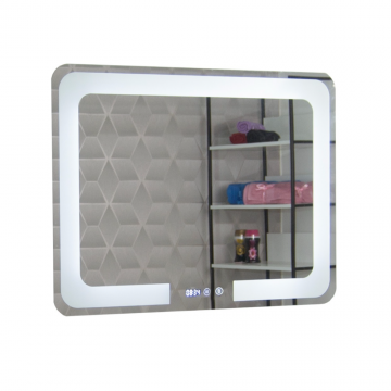 Oglinda de baie Badenmob MD1, cu iluminare LED, drepunghiulara, 80 x 60 cm Oglinda de baie Badenmob MD1, cu iluminare LED, drepunghiulara, 80 x 60 cm