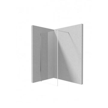 Paravan dus walk-in sticla securizata 80x200 cm crom Deante Kerria Plus