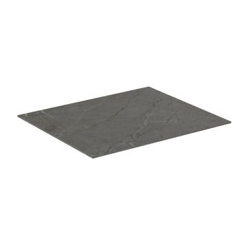 Blat ceramic pentru lavoar Ideal Standard Atelier Conca 60 cm finisaj gri deschis