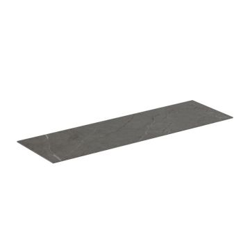 Blat ceramic pentru lavoar Ideal Standard Atelier Conca finisaj gri deschis 120 cm