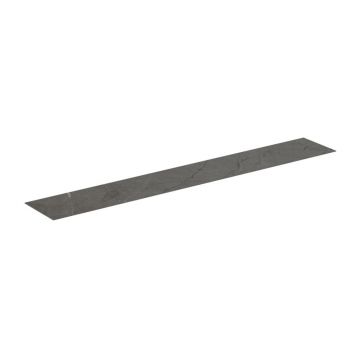 Blat ceramic pentru lavoar Ideal Standard Atelier Conca finisaj gri deschis 240 cm