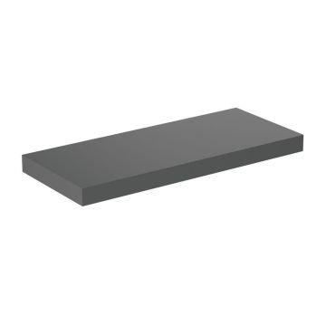 Blat pentru lavoar Ideal Standard Atelier Conca fara decupaj antracit mat 120 cm