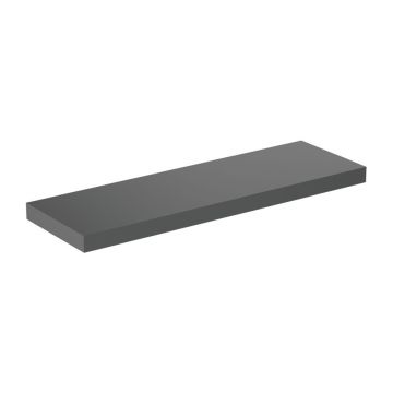 Blat pentru lavoar Ideal Standard Atelier Conca fara decupaj antracit mat 160 cm