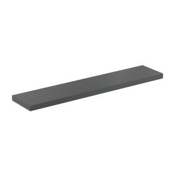 Blat pentru lavoar Ideal Standard Atelier Conca fara decupaj antracit mat 240 cm